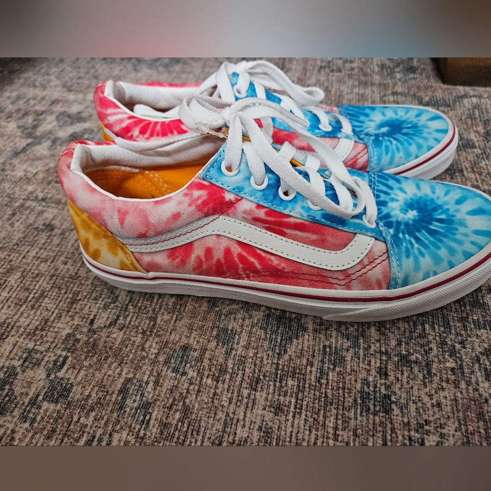 Tie Dye Vans